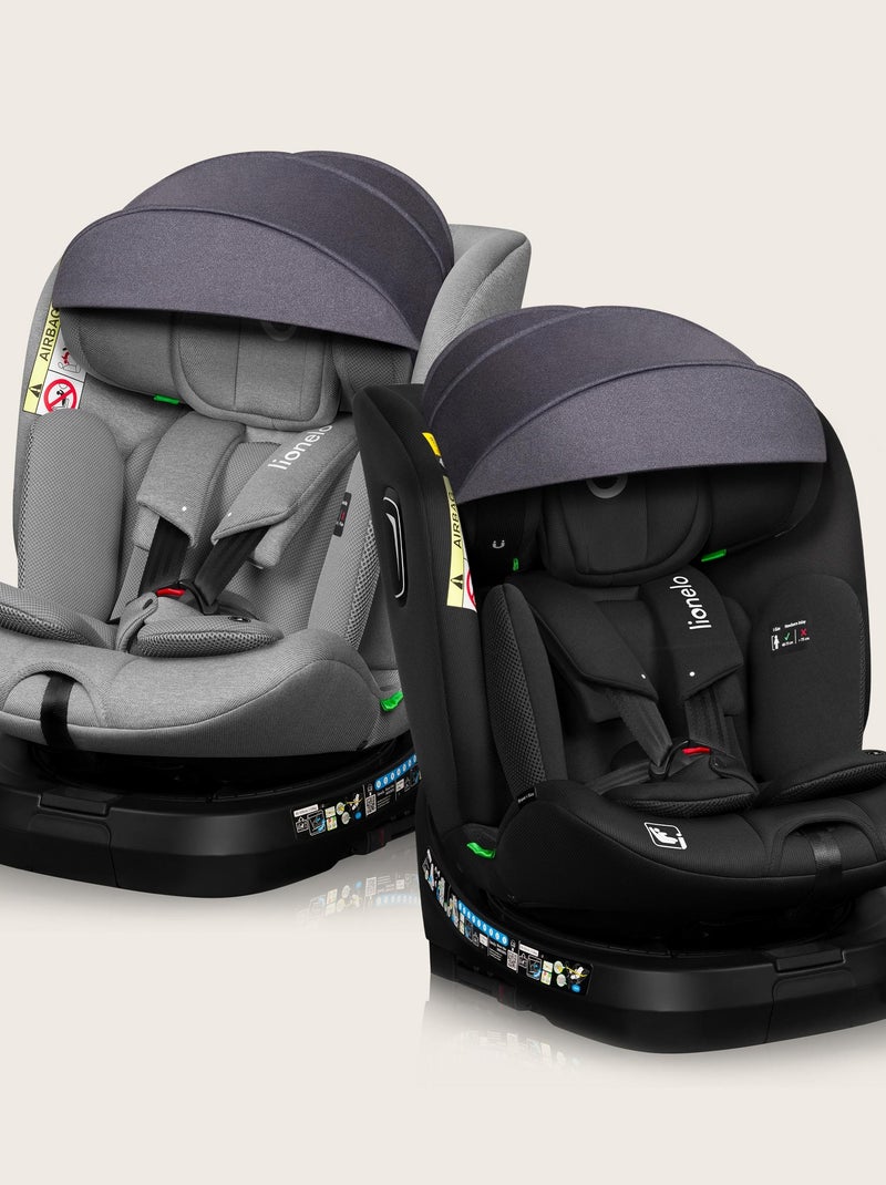 Pare-soleil pour siège auto bébé - LIONELO Brave - Universelle - UPF50+ Gris - Kiabi
