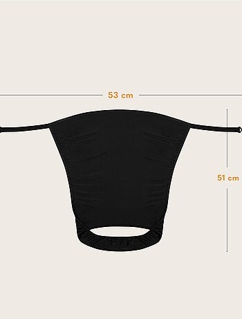 Pare-soleil poussette - LIONELO - Taille Universelle - Montage Facile - UPF50+
