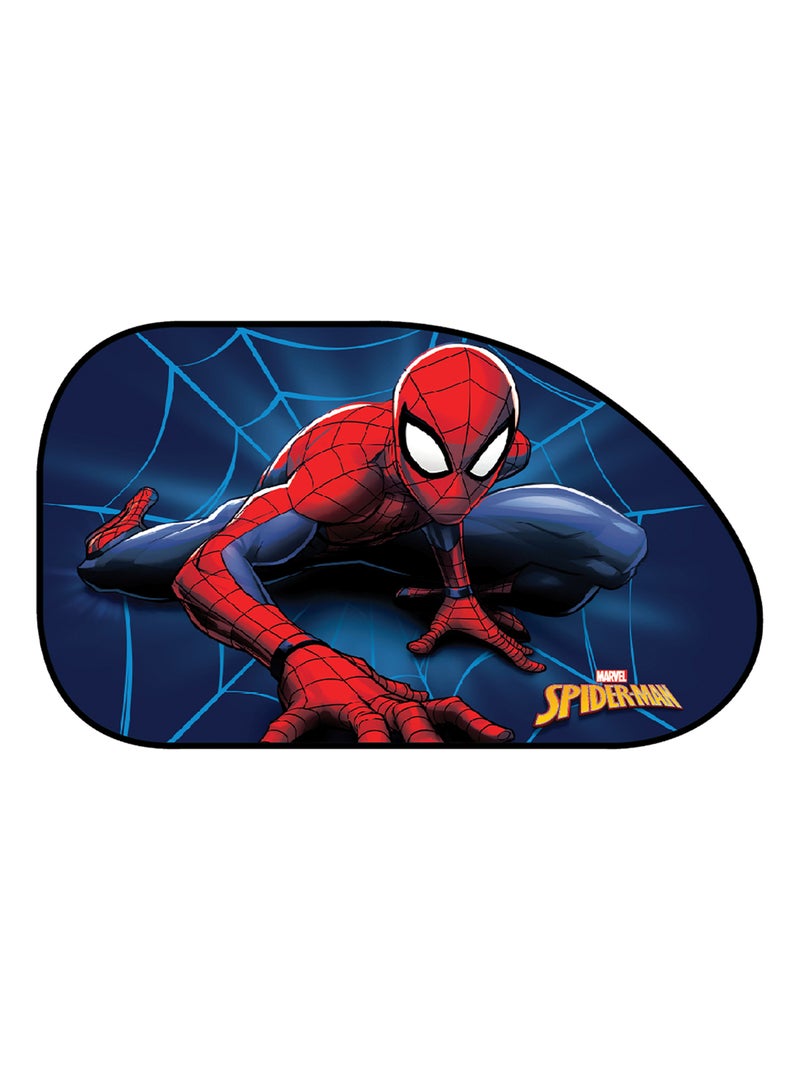Pare-soleil simple face pour voitures, trapèze Marvel Spiderman Rouge - Kiabi