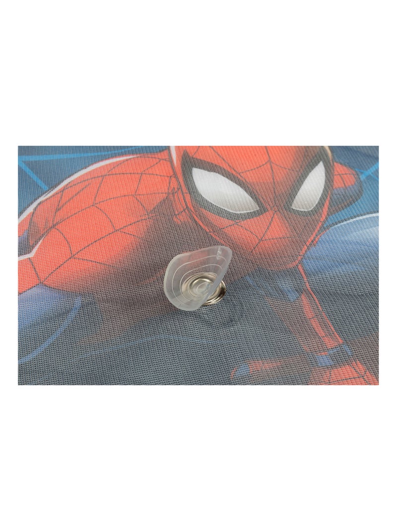 Pare-soleil simple face pour voitures, trapèze Marvel Spiderman Rouge - Kiabi