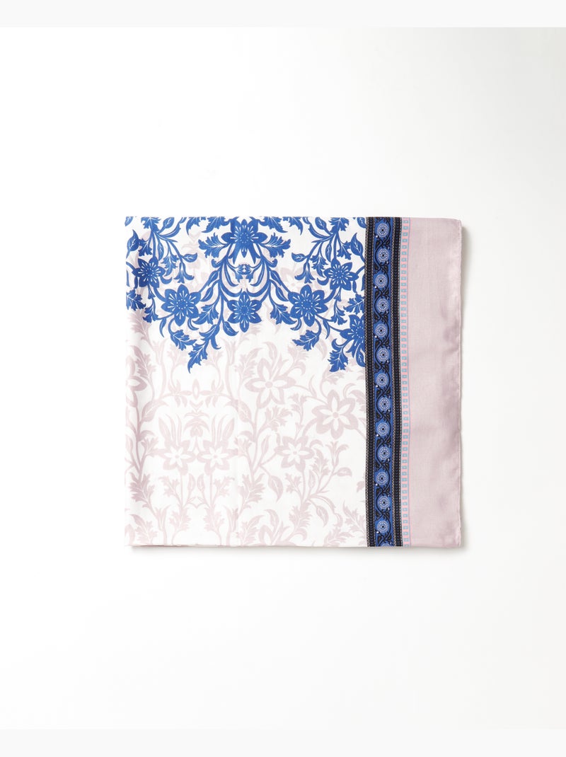 Paréo ADMAS Blue Garden pour femme Bleu - Kiabi
