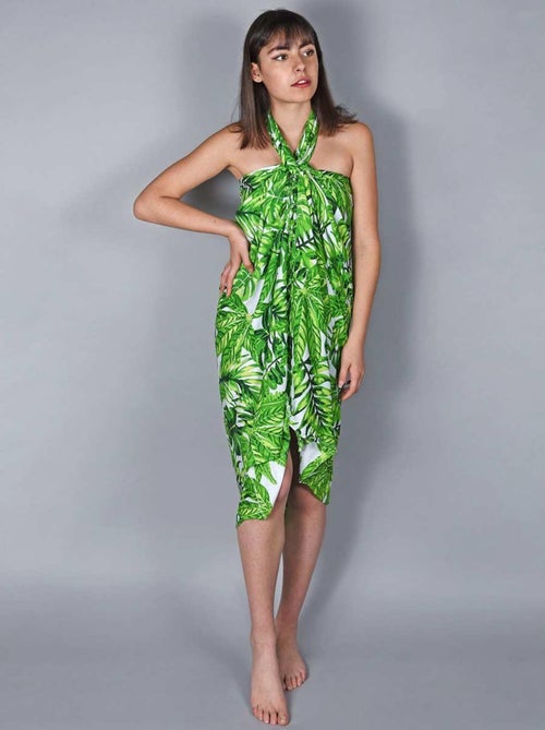 Paréo Batik Bambus - Kiabi