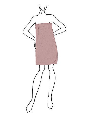 Paréo de bain en coton 82x160 cm LAGUNE, par Soleil d'Ocre