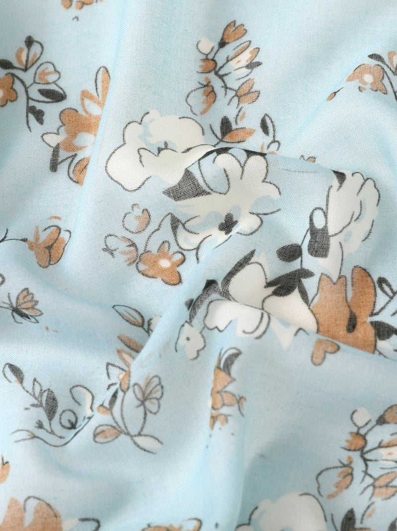 Paréo de plage CATELINA Vert d'eau - Kiabi