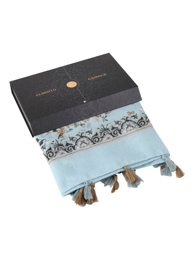 Paréo de plage CATELINA Vert d'eau - Kiabi