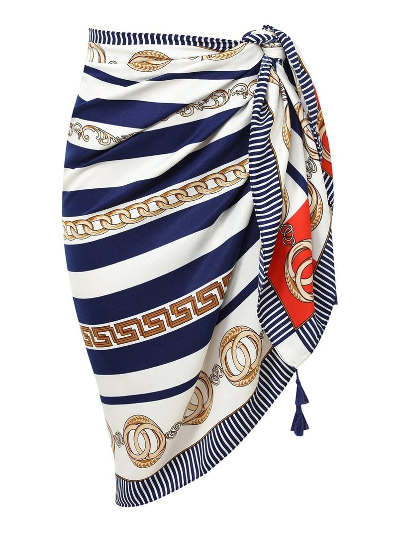 Paréo de plage FERRUCIA Bleu - Kiabi