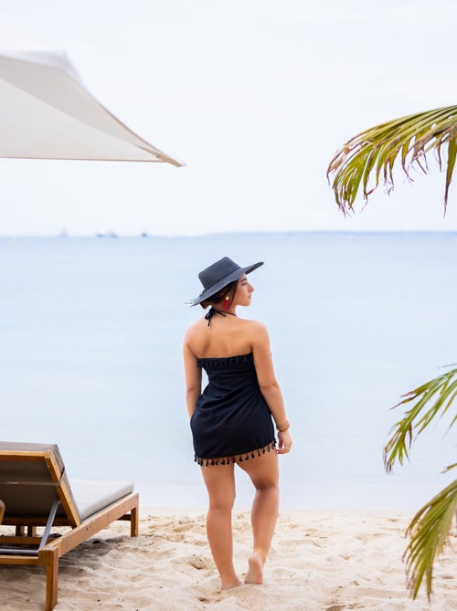 Paréo de plage FRINGES - Kiabi