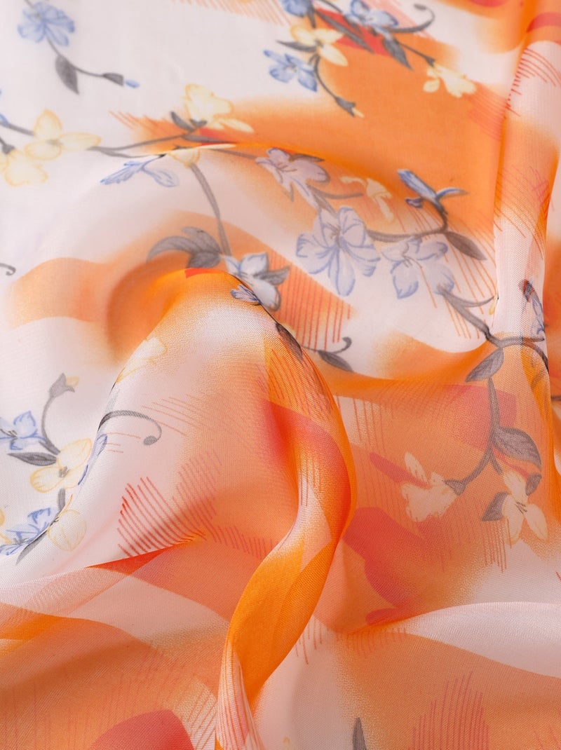 Paréo de plage GISELLA Orange - Kiabi