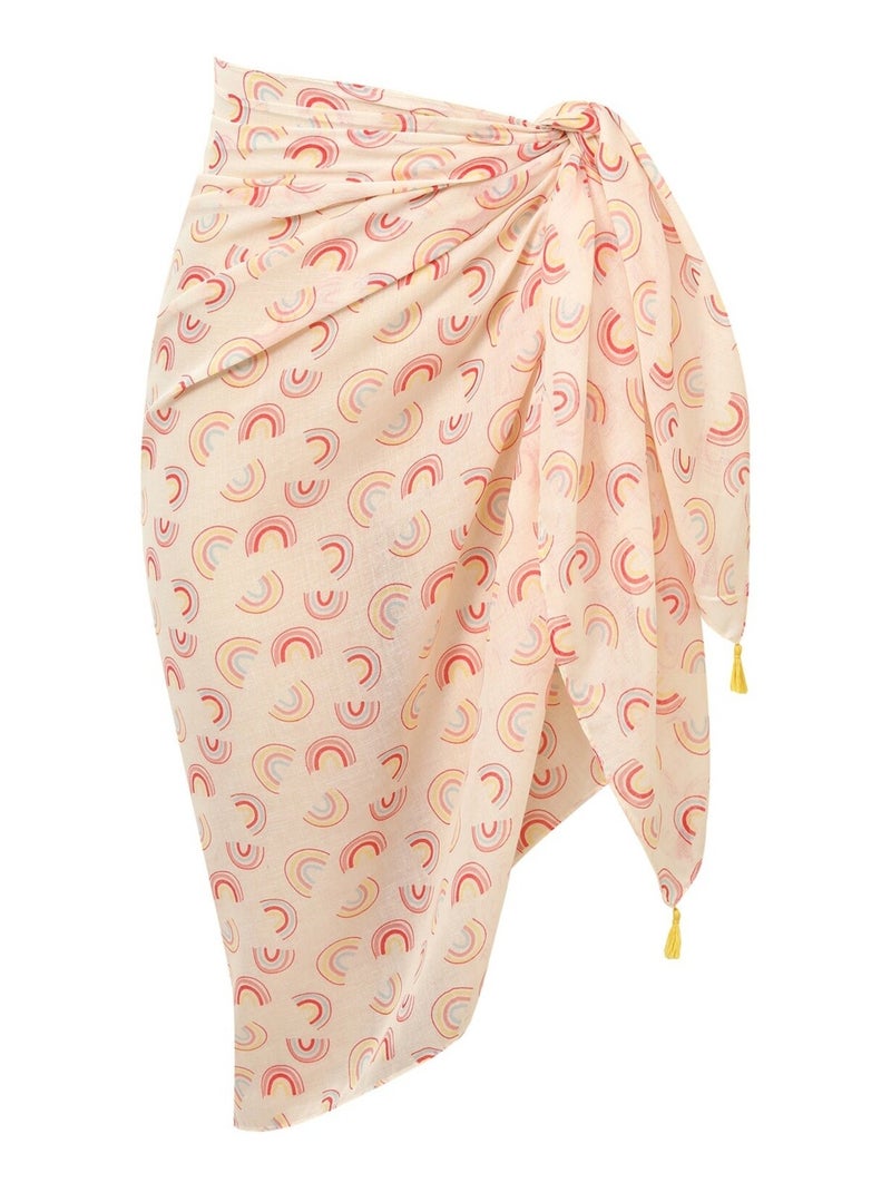 Paréo de plage ROSALBA Rose - Kiabi