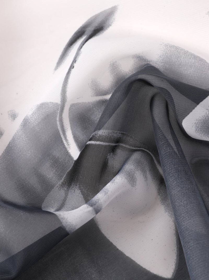 Paréo de plage SANDRA Noir - Kiabi