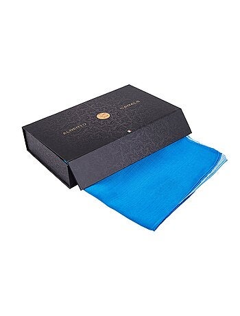 Paréo de Soie Blue Marina