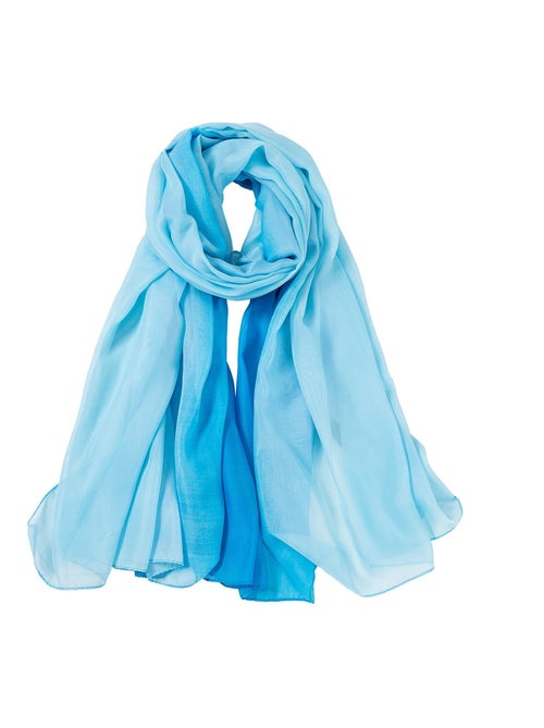 Paréo de Soie Blue Marina - Kiabi