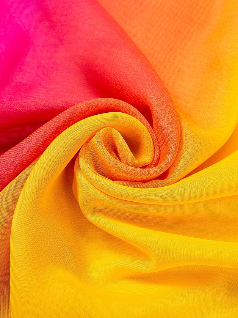 Paréo de Soie Multicolor Marina Multicolore - Kiabi