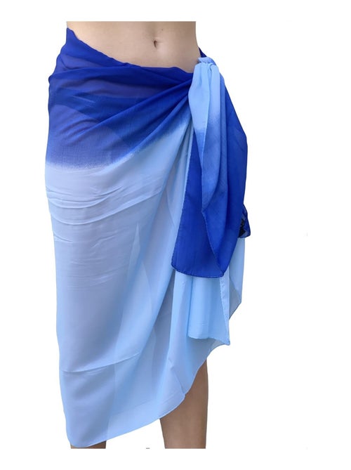 Paréo de Soie Navy Marina - Kiabi