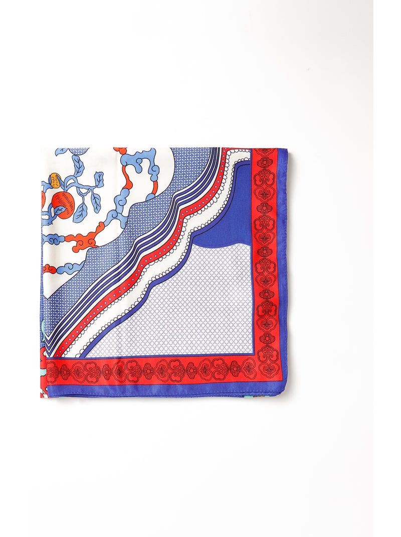 Paréo sicilien ADMAS pour femme Bleu - Kiabi