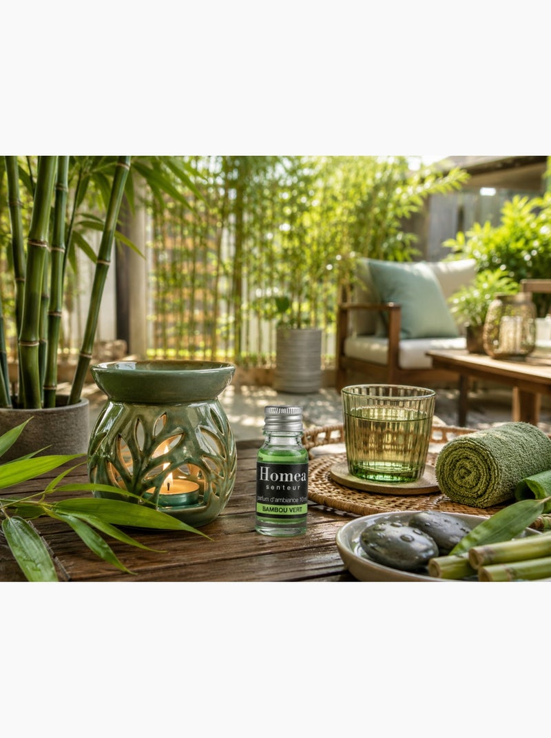 Parfum d'ambiance Senteur Bambou Vert 10 ml Vert - Kiabi