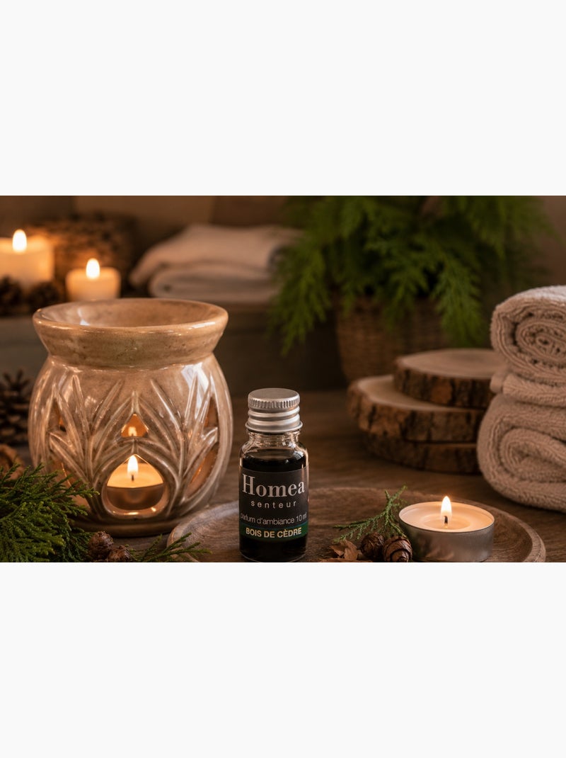 Parfum d'ambiance Senteur Bois de Cèdre 10 ml Noir - Kiabi
