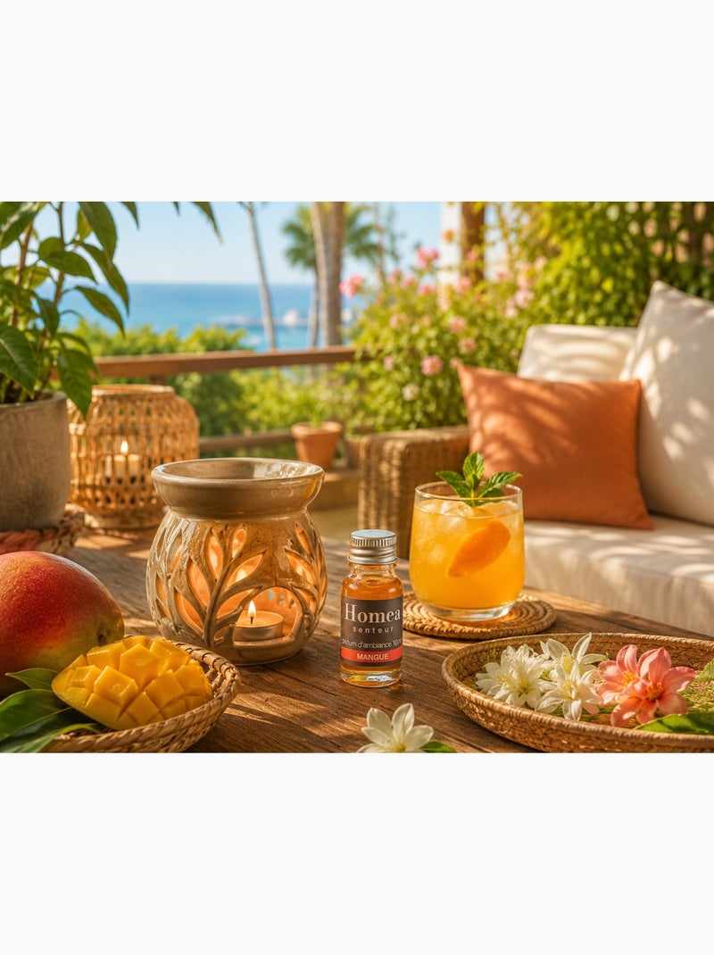 Parfum d'ambiance Senteur Mangue 10 ml Orange - Kiabi