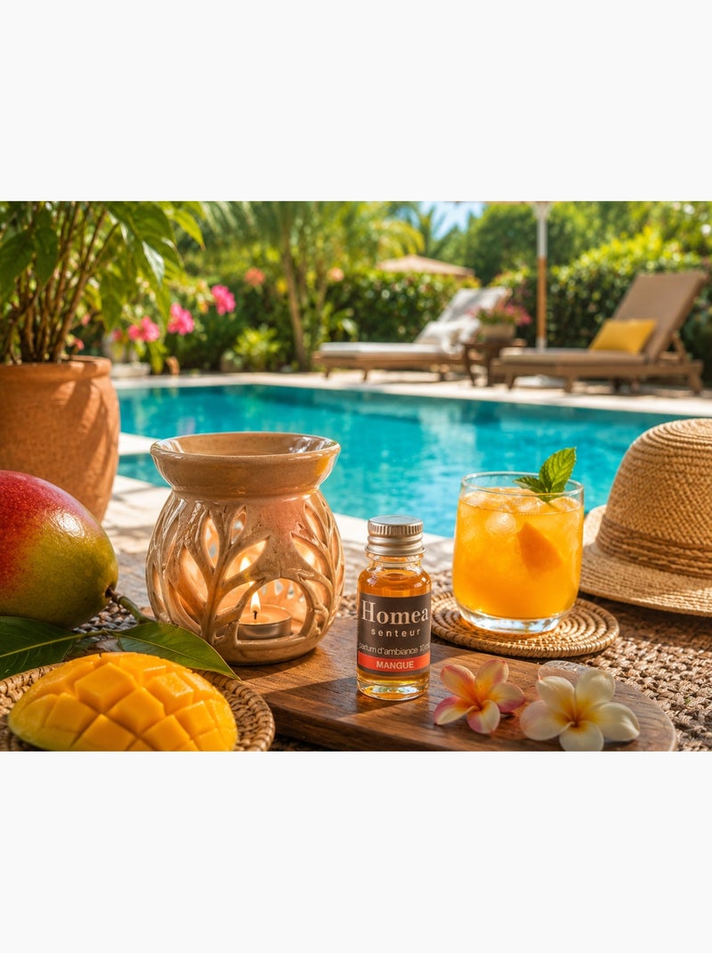 Parfum d'ambiance Senteur Mangue 10 ml Orange - Kiabi