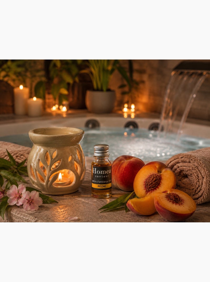 Parfum d'ambiance Senteur Pêche 10 ml Orange - Kiabi