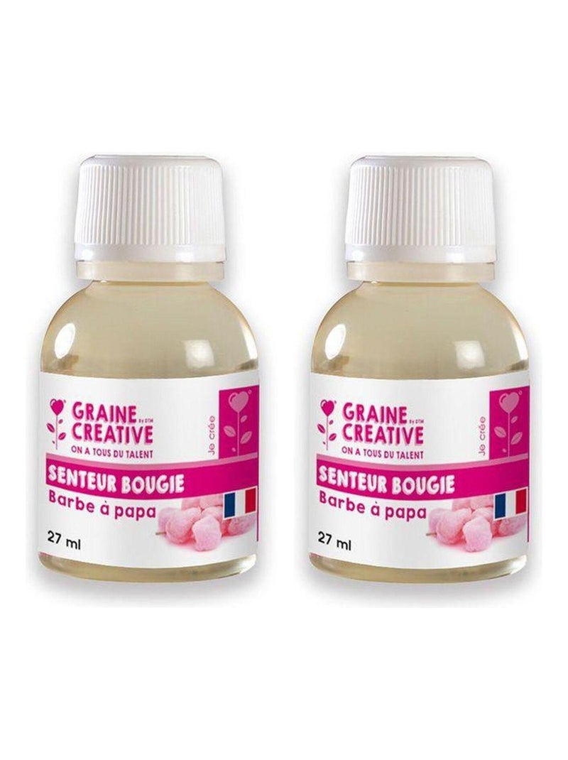 Parfum pour bougie 54 ml - Senteur barbe à papa - Graine Créative Multicolore - Kiabi