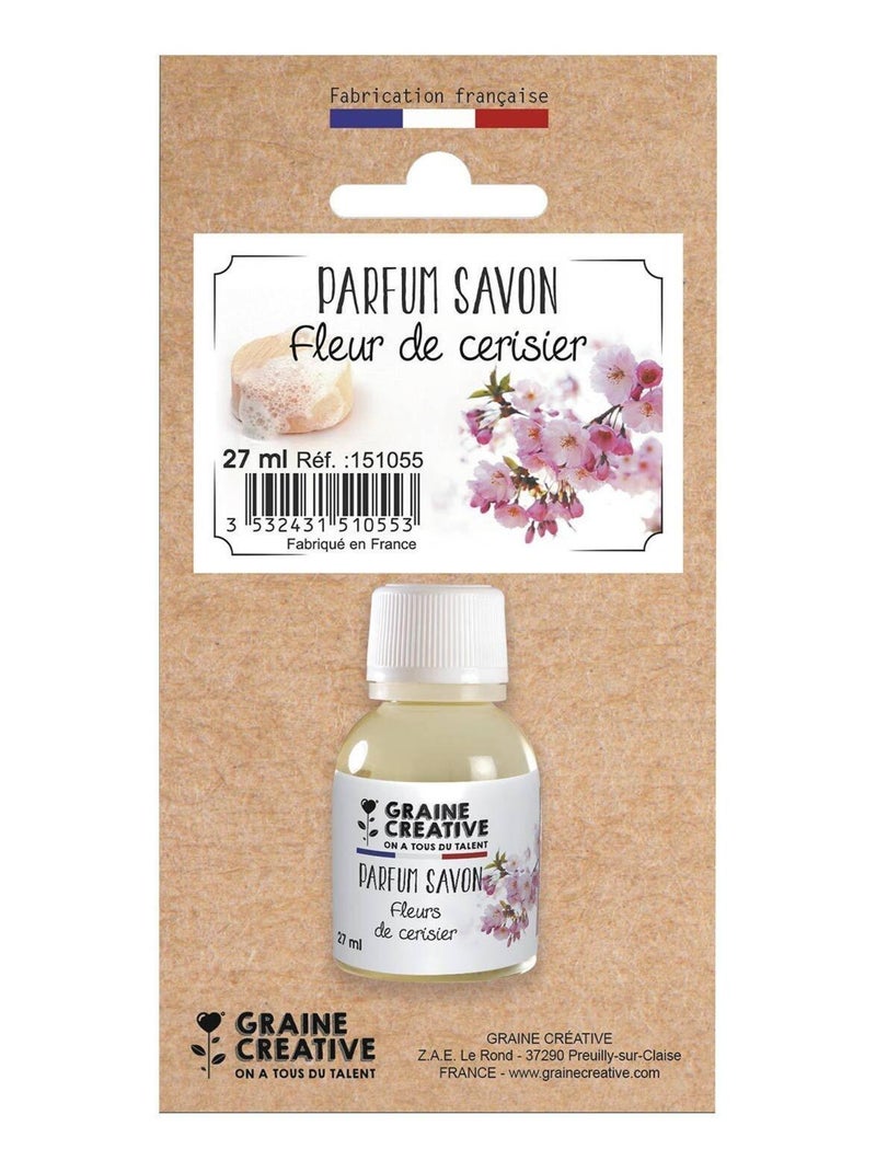 Parfum pour savon - Fleur de cerisier 27 ml - Graine Créative Rose - Kiabi
