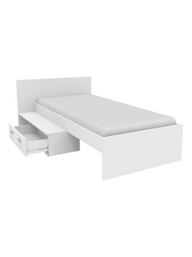 PARISOT Chambre enfant complète 2 pièces - Lit + - Parisot Blanc - Kiabi