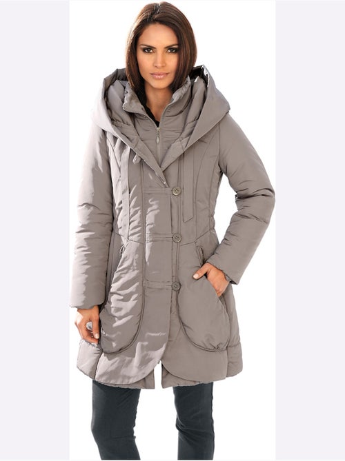Parka - taille standard - helline - Kiabi Parka - taille standard - helline - Kiabi