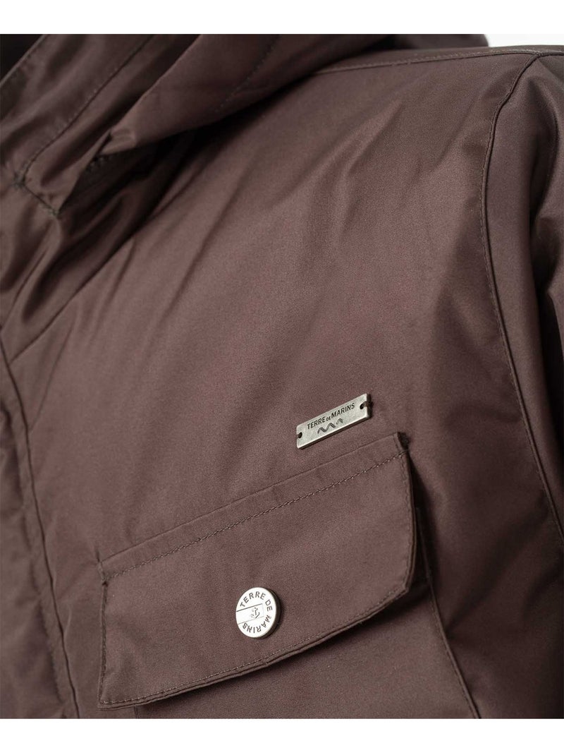 Parka - Terre de Marins Marron - Kiabi