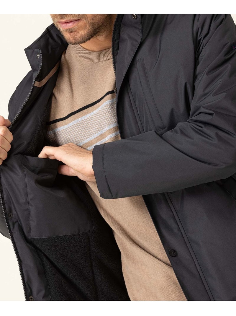 Parka - Terre de Marins Noir - Kiabi