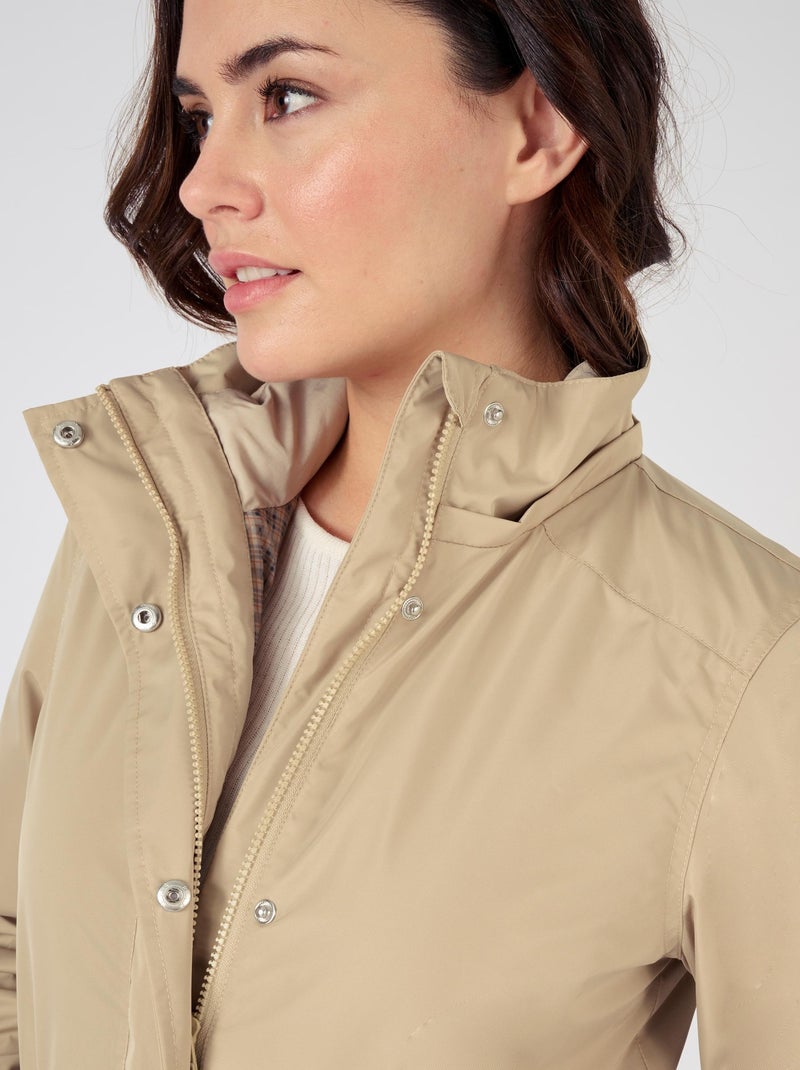 Parka 3 en 1 - Damart Marron - Kiabi