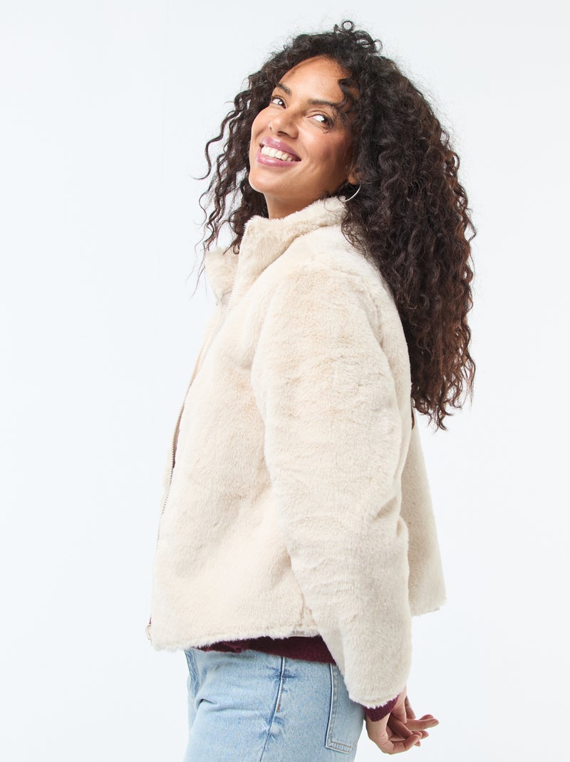 Parka 3-en-1 déperlante avec doublure chaude amovible Bleu - Kiabi