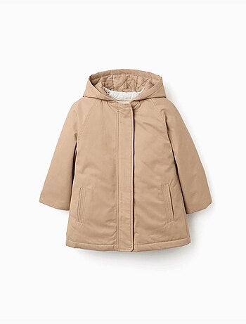 Parka 3-en-1 rembourrée avec capuche
