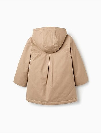 Parka 3-en-1 rembourrée avec capuche