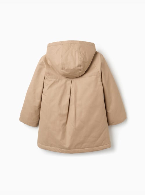 Parka 3-en-1 rembourrée avec capuche - Kiabi