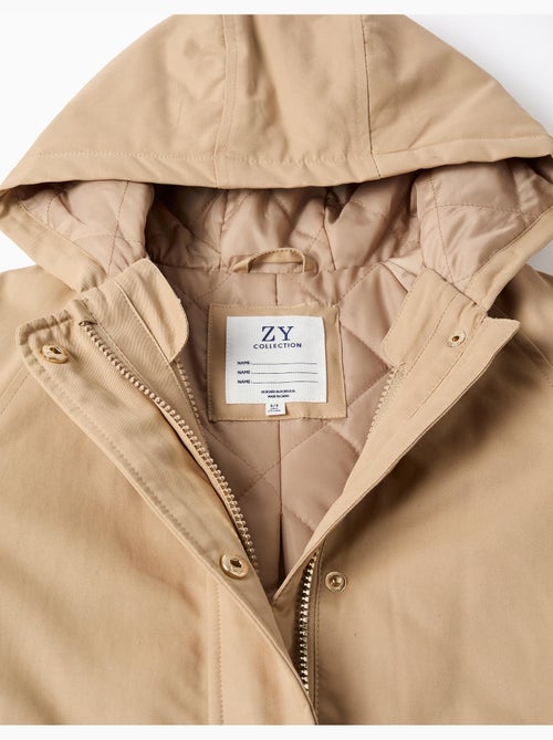 Parka 3-en-1 rembourrée avec capuche - Kiabi