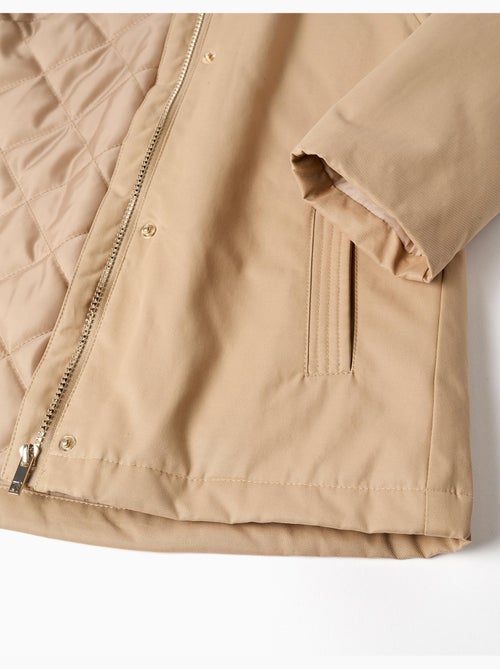 Parka 3-en-1 rembourrée avec capuche - Kiabi