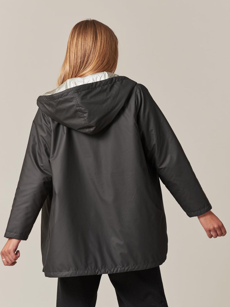 Parka 3/4  'Deeluxe' Noir - Kiabi