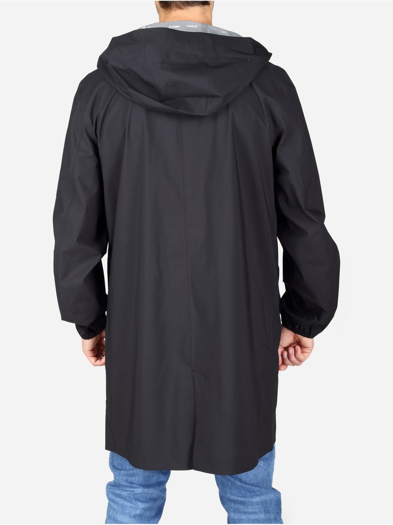 Parka à capuche - k-way Noir - Kiabi