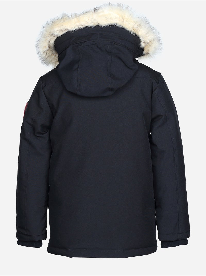 Parka à capuche - Paragoose Noir - Kiabi