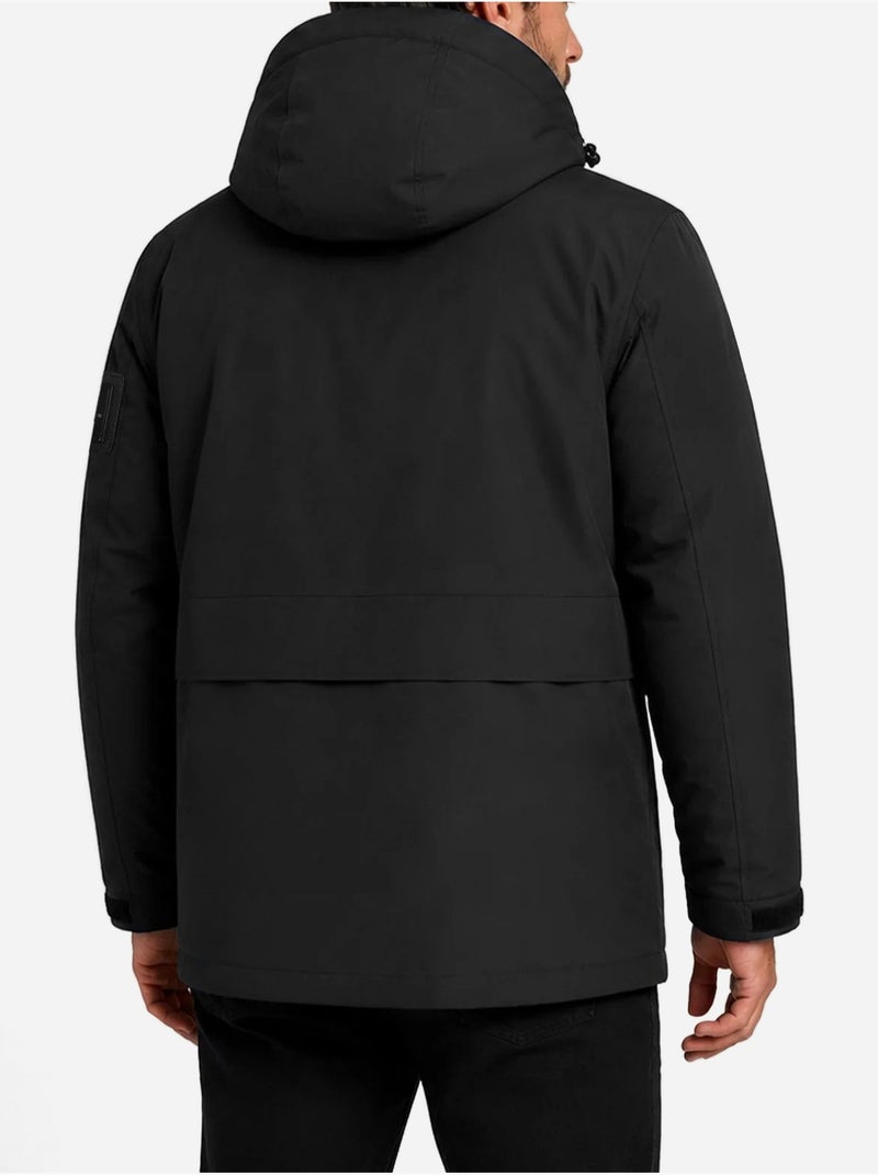 Parka à capuche - redskins Noir - Kiabi