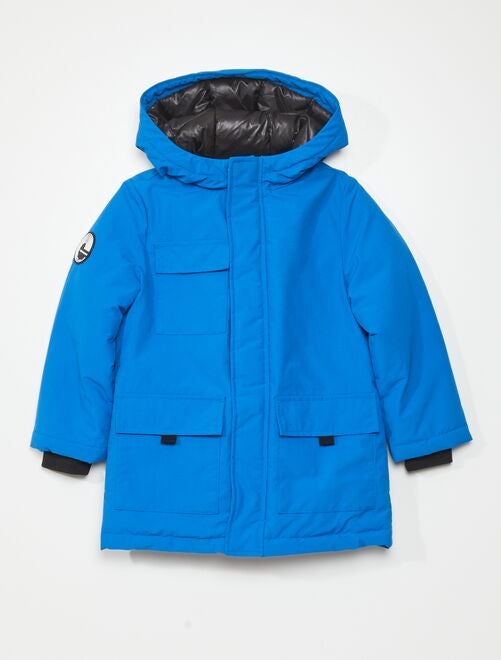Manteau en Sherpa avec Capuche pour Bébé Garçon NORTHERN CALLING - Gris  foncé - Kiabi - 14.99€
