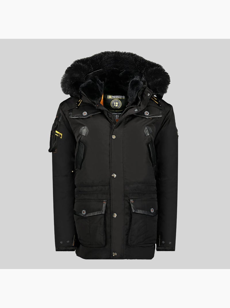 Parka à capuche acrobate – geographical norway Noir - Kiabi