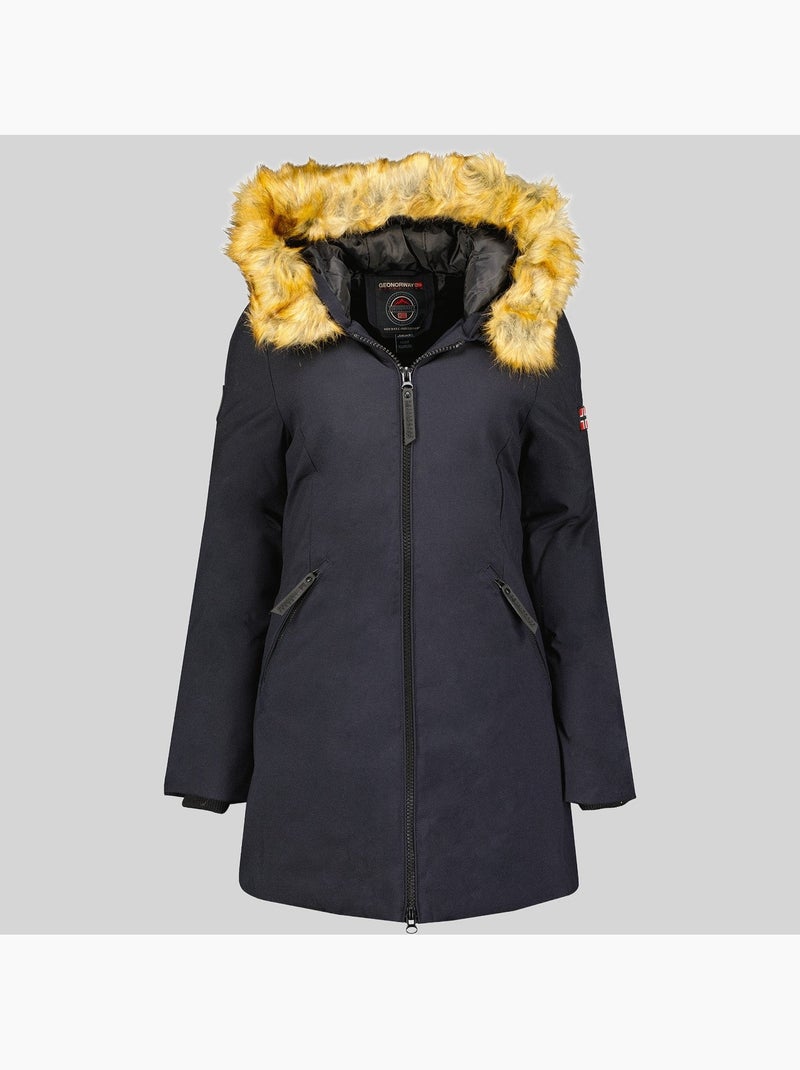 Parka à capuche adelaide – geographical norway Bleu marine - Kiabi