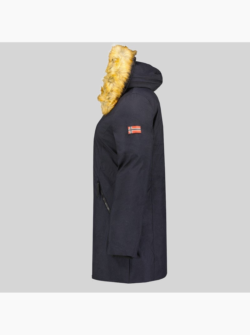 Parka à capuche adelaide – geographical norway Bleu marine - Kiabi
