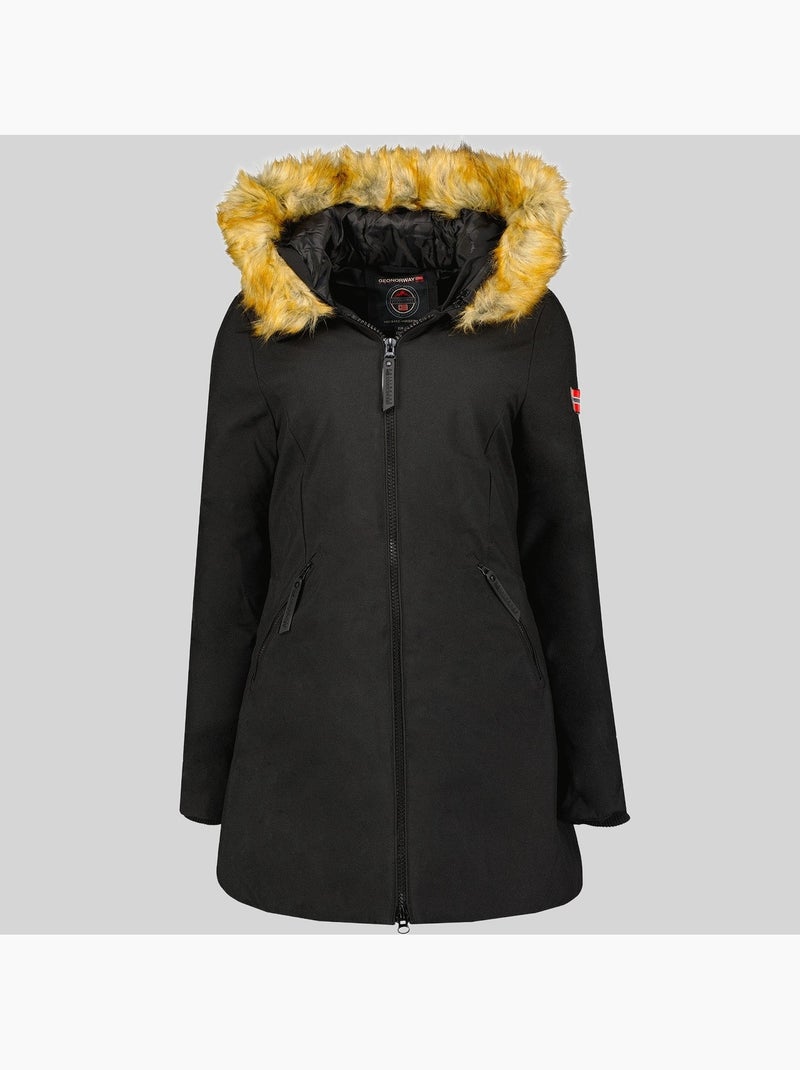 Parka à capuche adelaide – geographical norway Noir - Kiabi