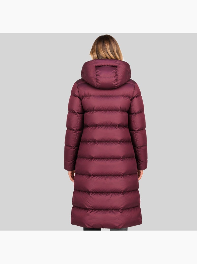 Parka à capuche agathe – geographical norway Bordeaux - Kiabi
