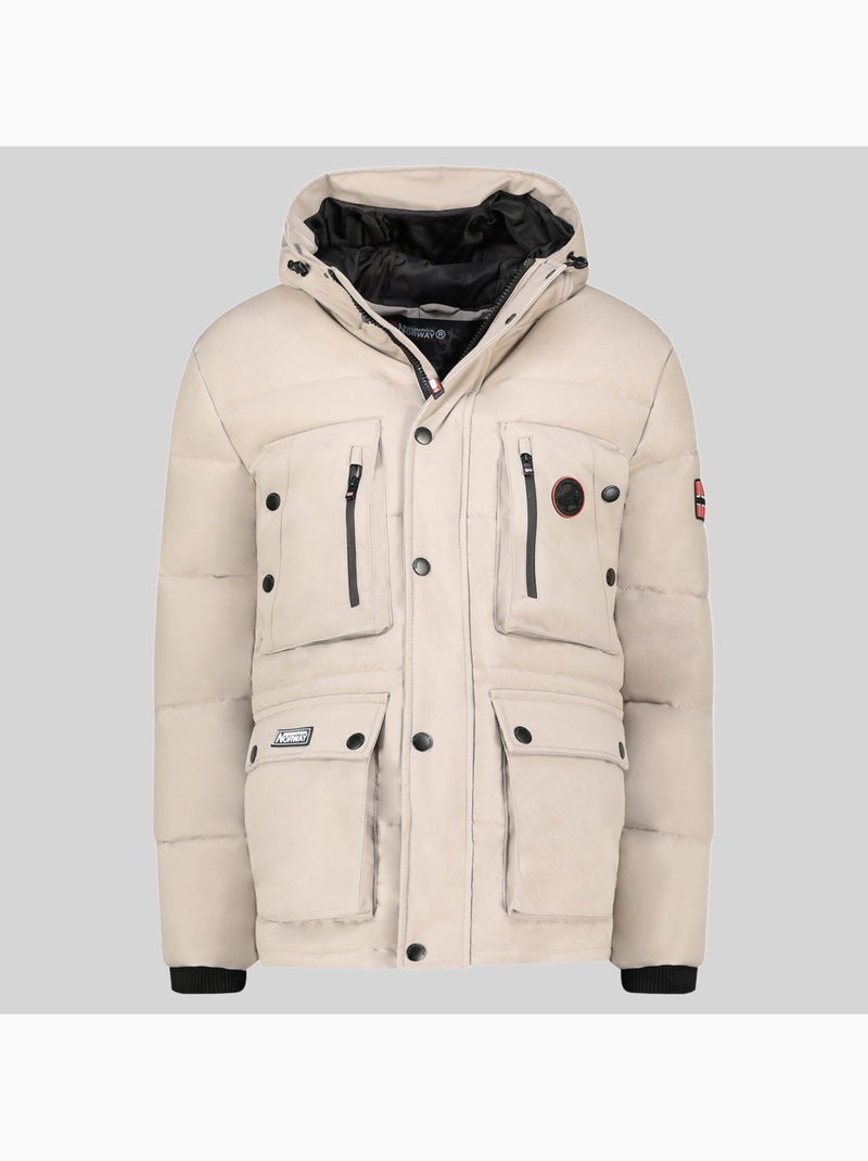 Parka à capuche albert – geographical norway Beige - Kiabi