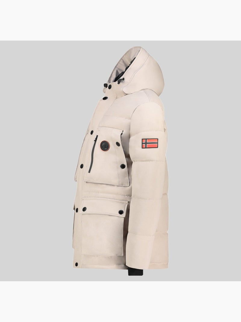 Parka à capuche albert – geographical norway Beige - Kiabi