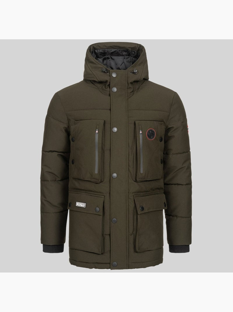 Parka à capuche albert – geographical norway Kaki - Kiabi